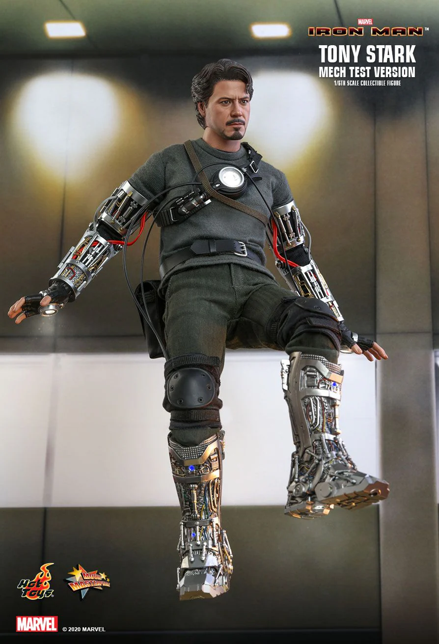 Iron Man - Tony Stark (Mech Test Ver.) MMS581 - Image 6