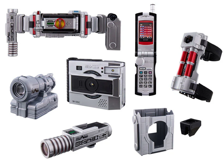 Kamen Rider CSM: Kamen Rider 555 Faiz Gear (Ver. 2) Set - P-Bandai