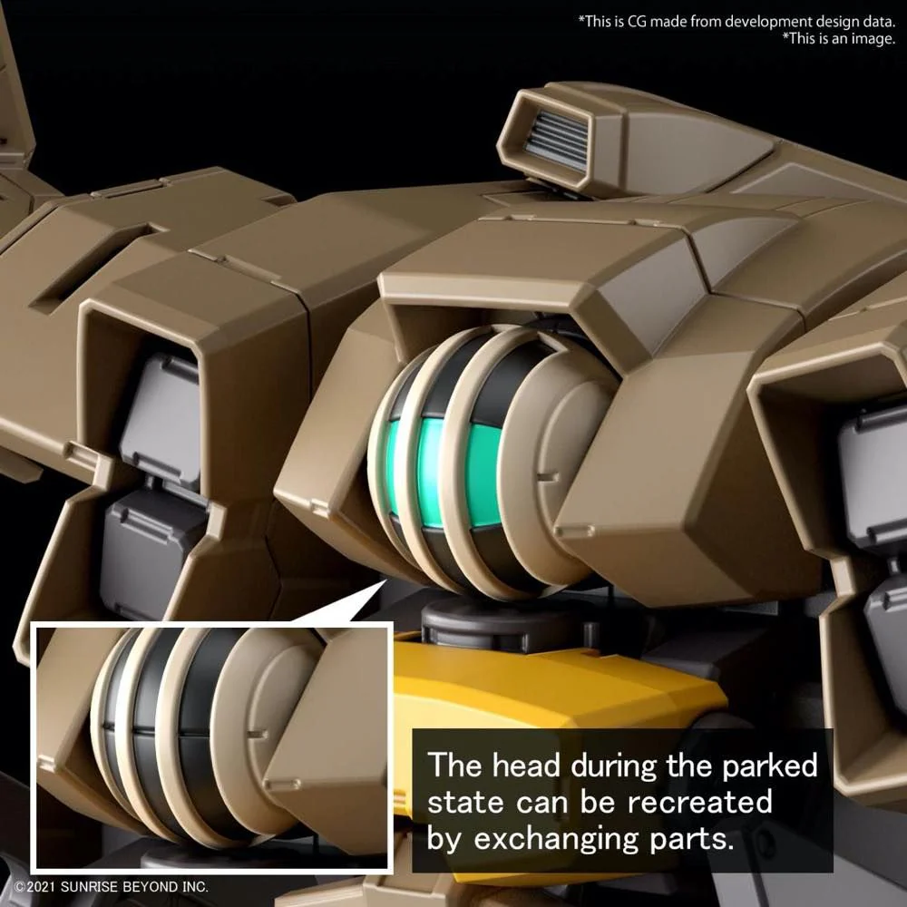 Kyoukai Senki HG #006 1/72 Brady Hound Model Kit - Image 9