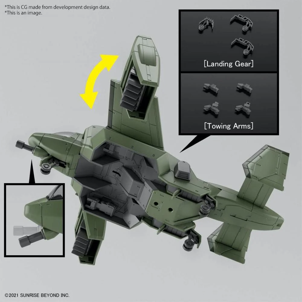 Kyoukai Senki HG 1/72 V-33 Stork Carrier - Image 10