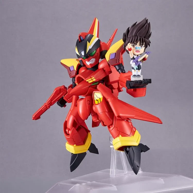 Macross 7 Tiny Session - VF-19 Custom Fire Valkyrie & Nekki Basara