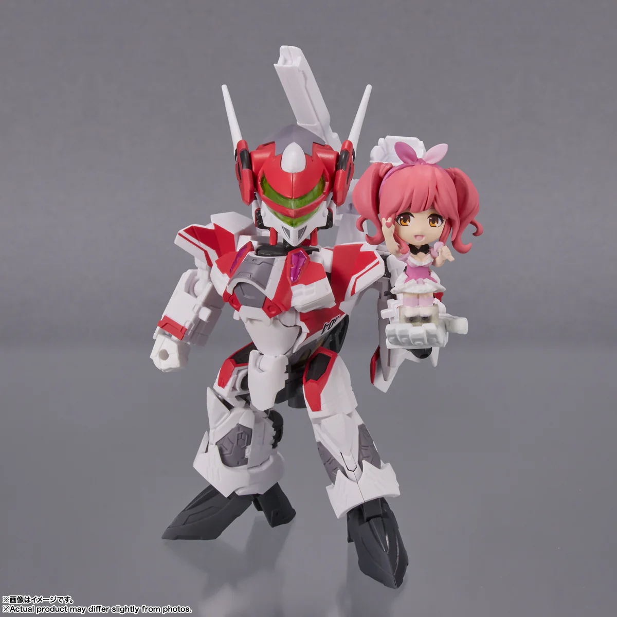 Macross Delta Tiny Session - VF-31C Siegfried (Mirage Use Ver.) & Makina Nakajima Figure Set - Image 2