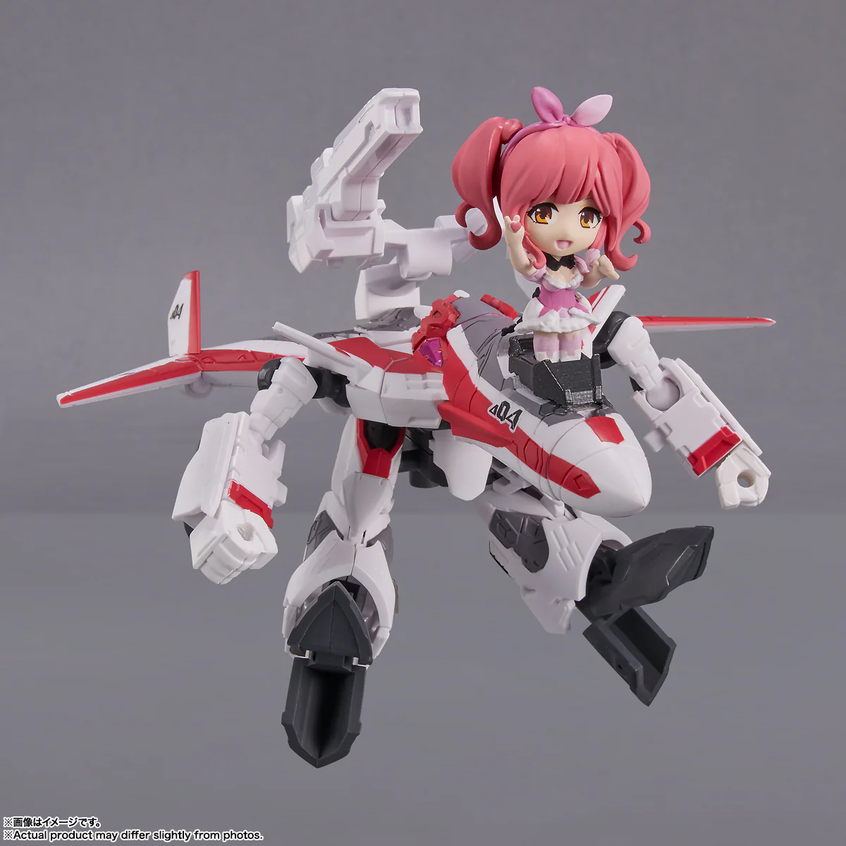 Macross Delta Tiny Session - VF-31C Siegfried (Mirage Use Ver.) & Makina Nakajima Figure Set - Image 4
