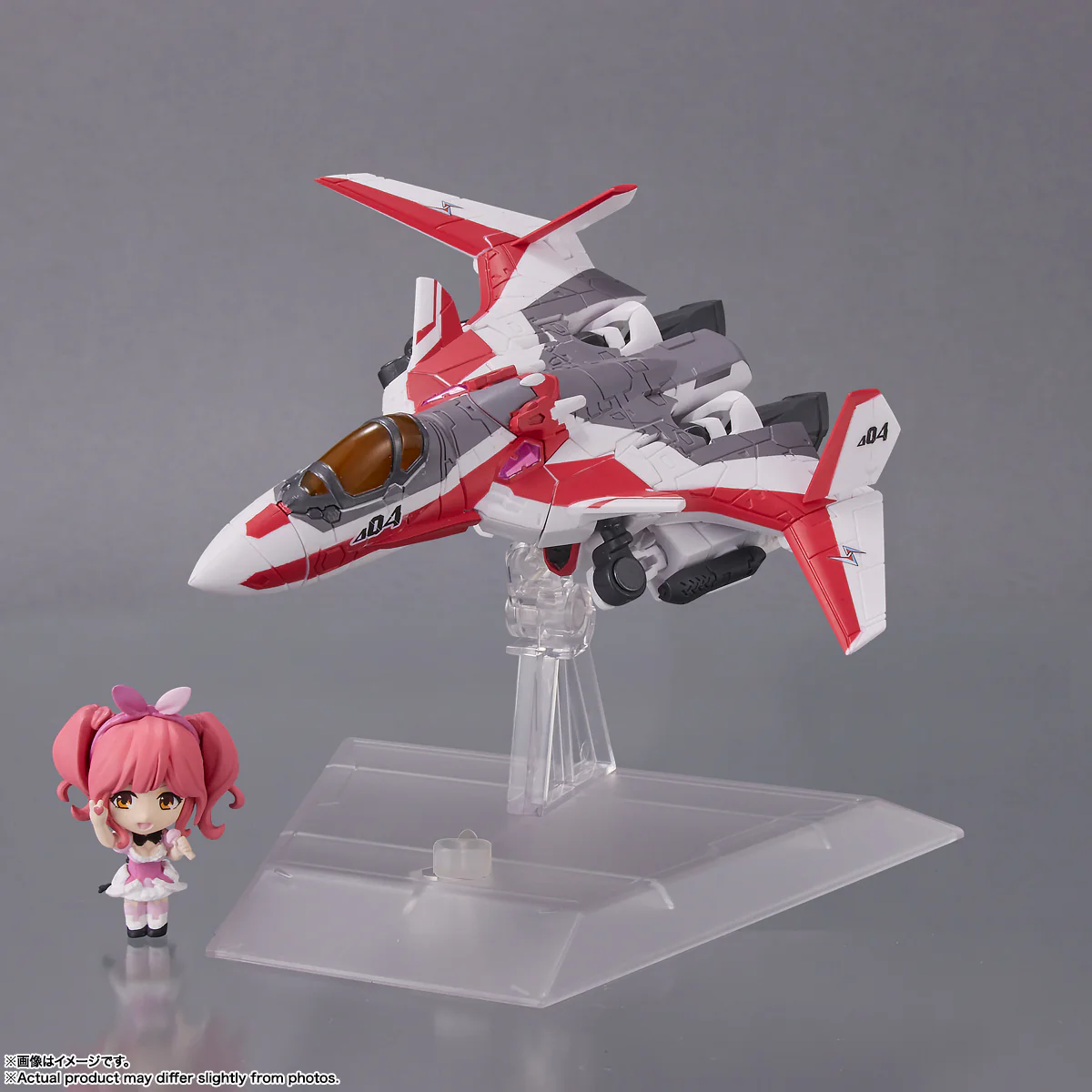 Macross Delta Tiny Session - VF-31C Siegfried (Mirage Use Ver.) & Makina Nakajima Figure Set - Image 7