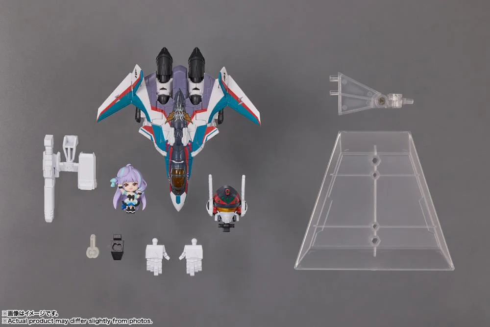 Macross Delta Tiny Session - VF-31S Siegfried (Arad Use Ver.) & Mikumo Guynemer Figure Set - Image 10