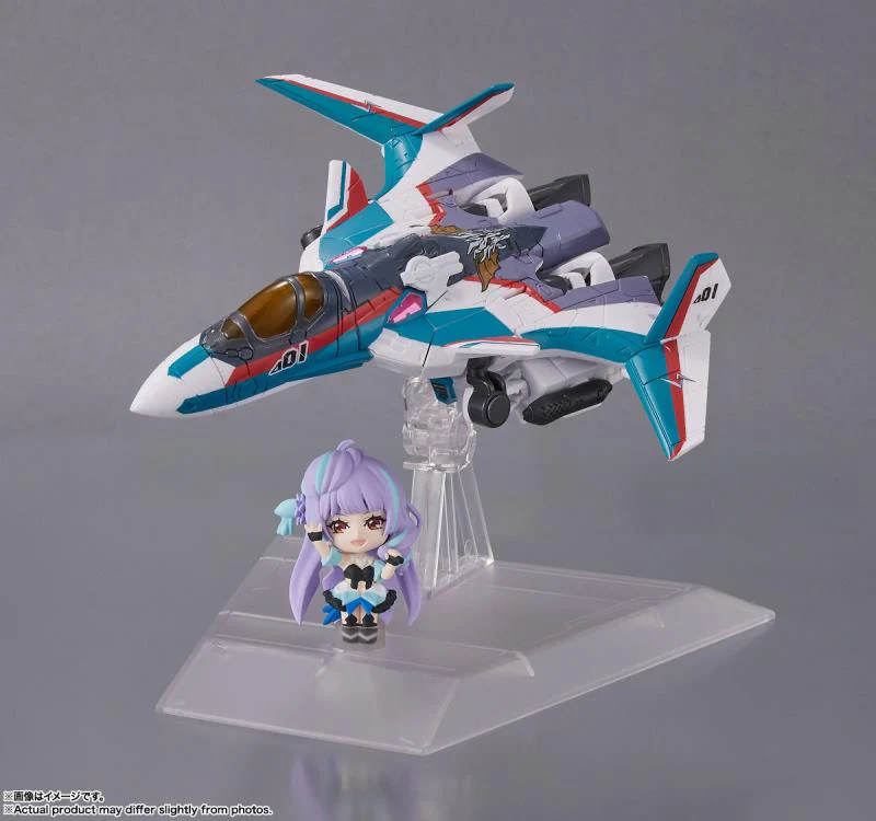 Macross Delta Tiny Session - VF-31S Siegfried (Arad Use Ver.) & Mikumo Guynemer Figure Set - Image 6