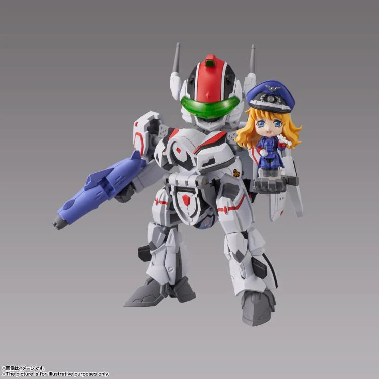 Macross Frontier Tiny Session - VF-25F Messiah Valkyrie (Alto Use Ver.) & Sheryl Figure Set