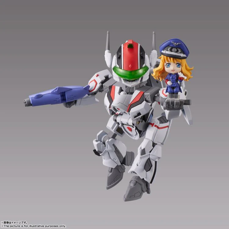 Macross Frontier Tiny Session - VF-25F Messiah Valkyrie (Alto Use Ver.) & Sheryl Figure Set - Image 2