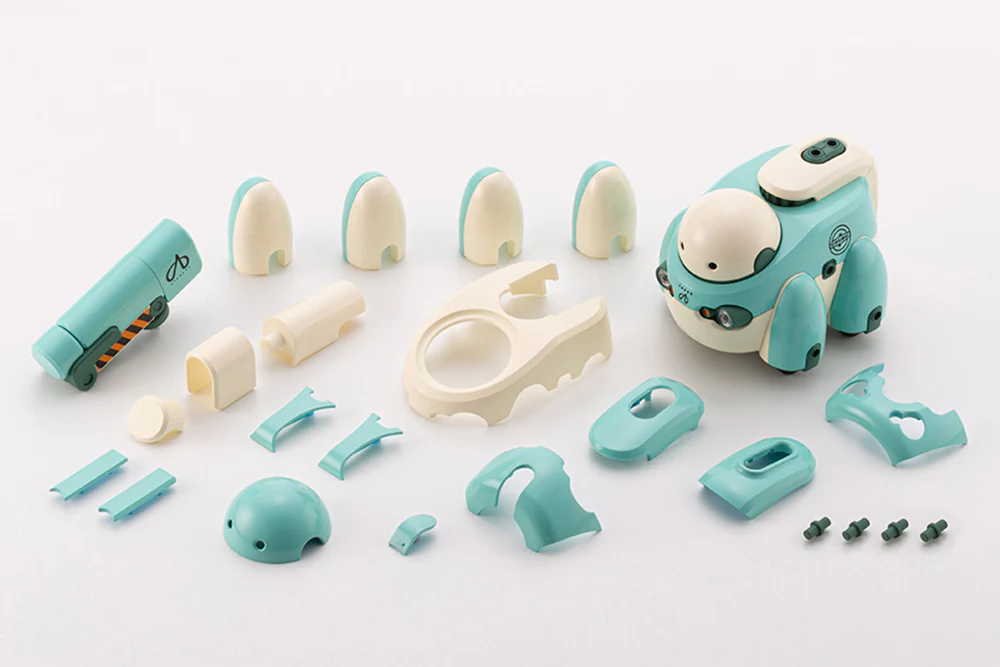Maruttoys Tamotu (Light Green Ver.) 1/12 Plastic Model - Image 11