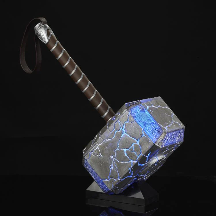 Marvel Legends Avengers Gear Thor: Love and Thunder Mjolnir Electronic Hammer - Image 2