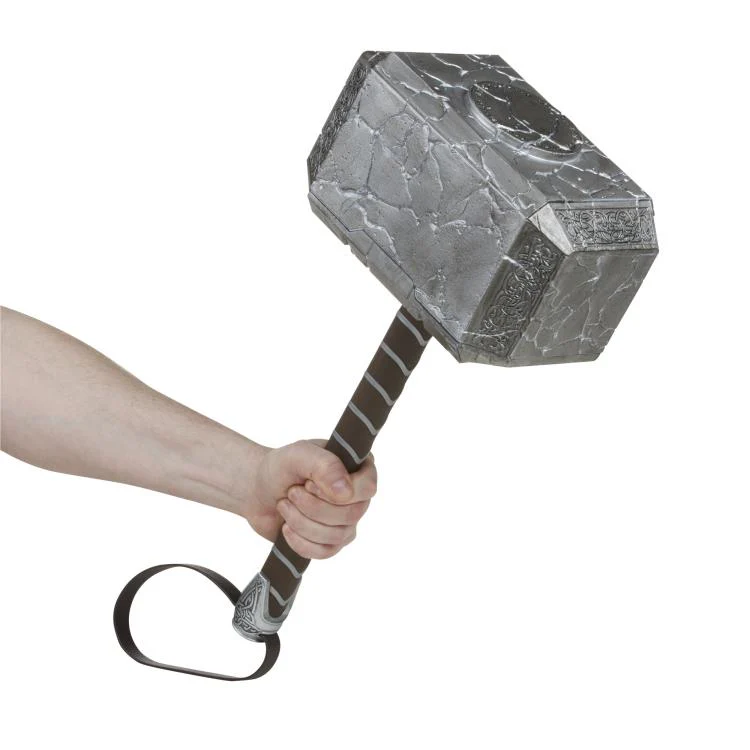 Marvel Legends Avengers Gear Thor: Love and Thunder Mjolnir Electronic Hammer - Image 8