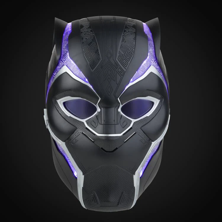 Marvel Legends Black Panther 1:1 Wearable Helmet (Purple Vibranium Ver.) - Image 4