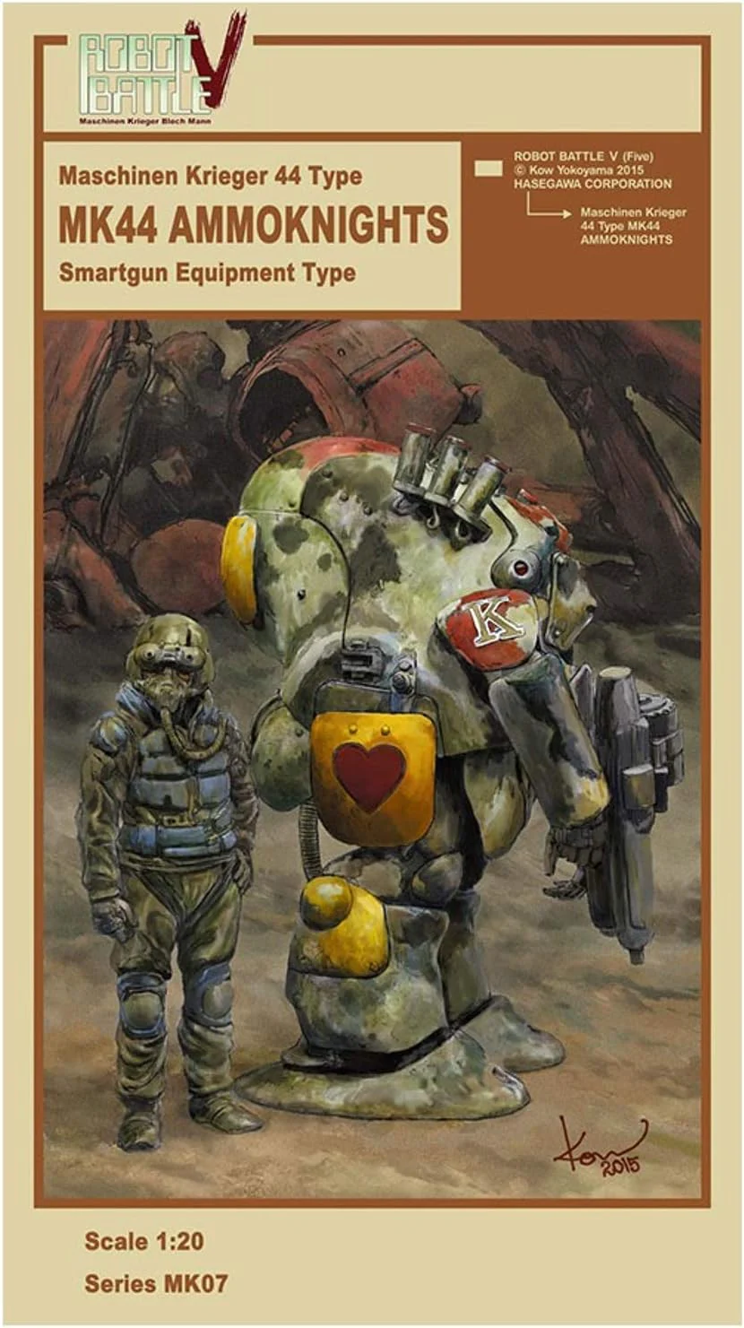 Maschinen Krieger MK07 Robot Battle V MK44 1/20 Scale Model Kit