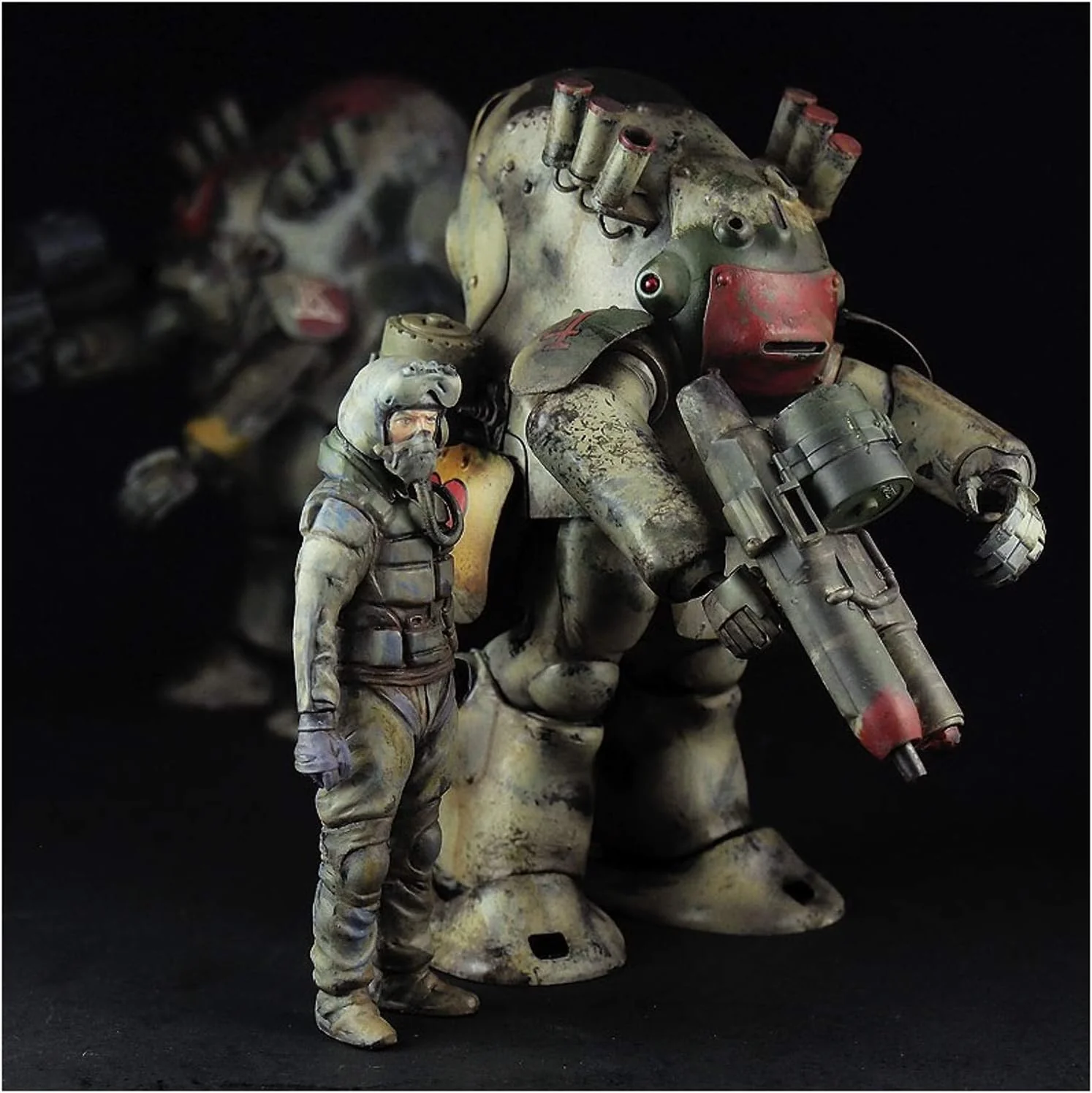 Maschinen Krieger MK07 Robot Battle V MK44 1/20 Scale Model Kit - Image 4