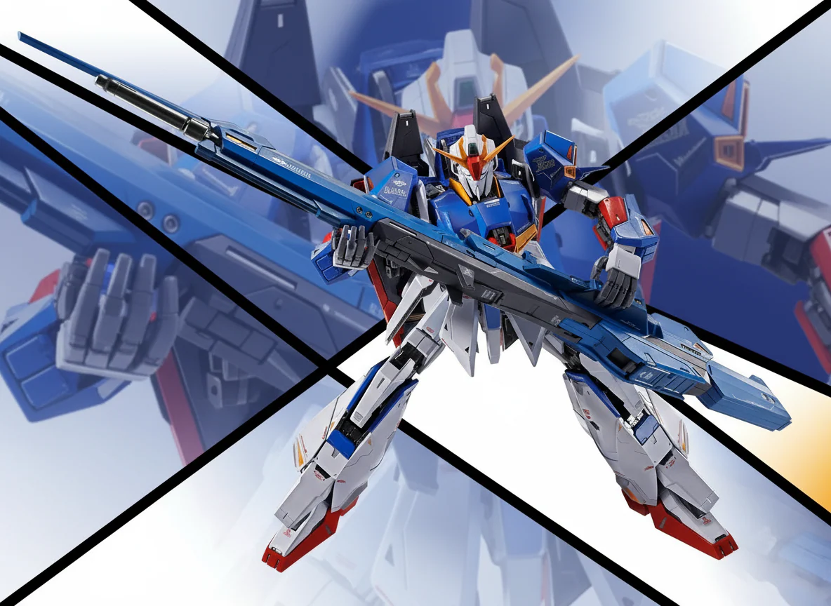 Metal Build Zeta Gundam - Hyper Mega Launcher Option Set - P-Bandai - Image 10