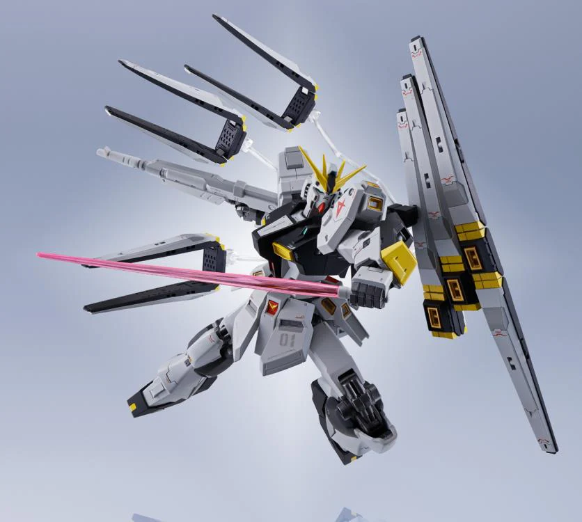Metal Robot Spirits: Nu Gundam Double Fin Funnel Type P-Bandai Exclusive - Image 6