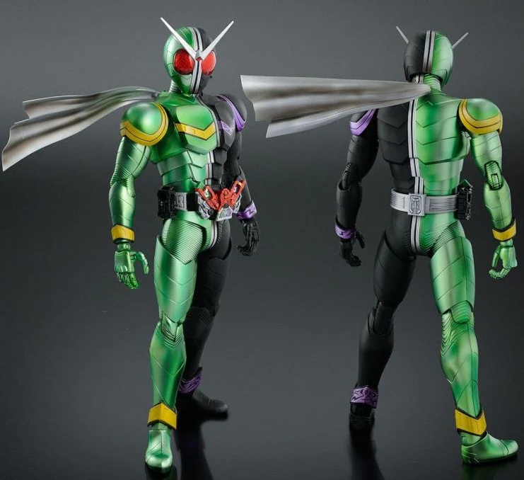 MG Figure-rise Artisan - Kamen Rider Double Cyclone Joker Model Kit - Image 2