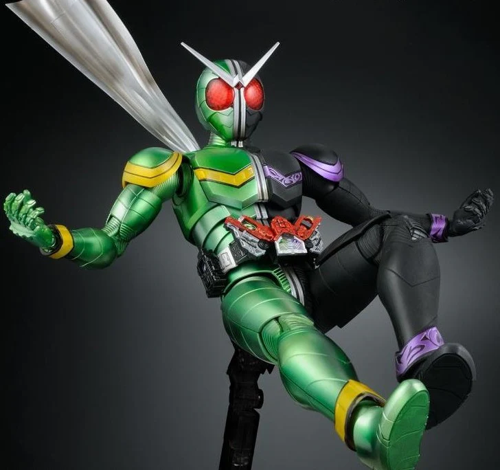 MG Figure-rise Artisan - Kamen Rider Double Cyclone Joker Model Kit - Image 4