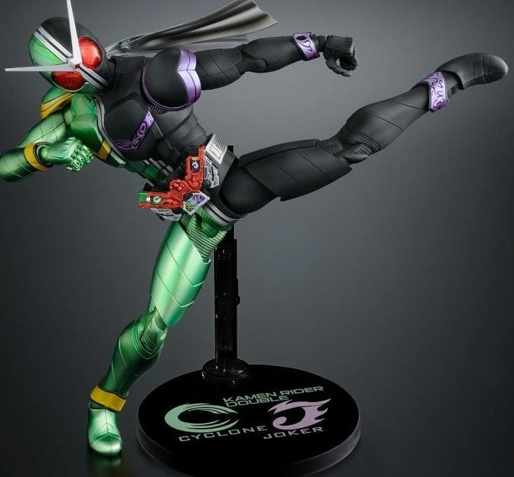 MG Figure-rise Artisan - Kamen Rider Double Cyclone Joker Model Kit - Image 5