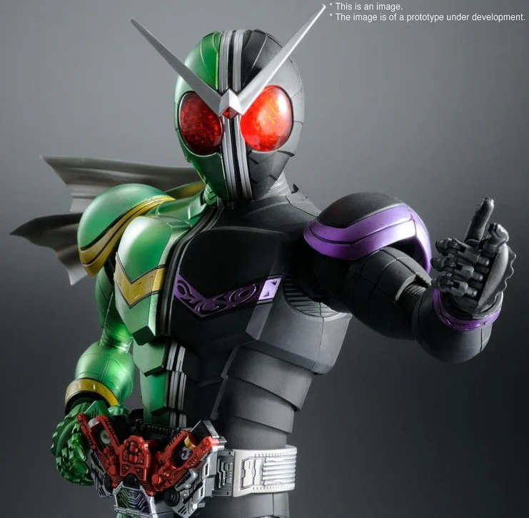 MG Figure-rise Artisan - Kamen Rider Double Cyclone Joker Model Kit - Image 7