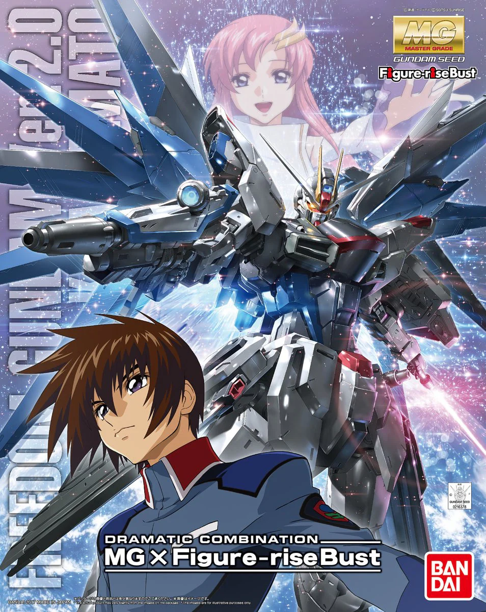 MG Freedom Gundam Ver.2.0 & Kira Yamato
