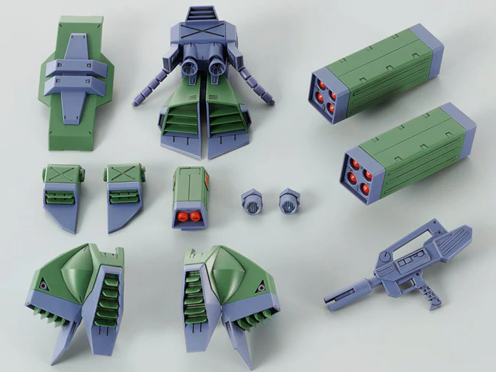 MG Gundam F90 Mission Pack H Type Expansion Set - P-Bandai - Image 2