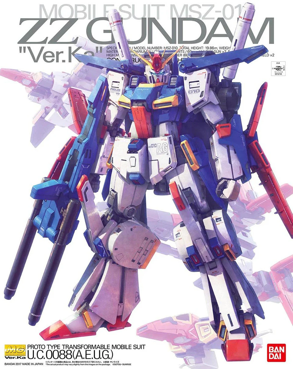 MG MSZ-010 ZZ Gundam Ver. Ka