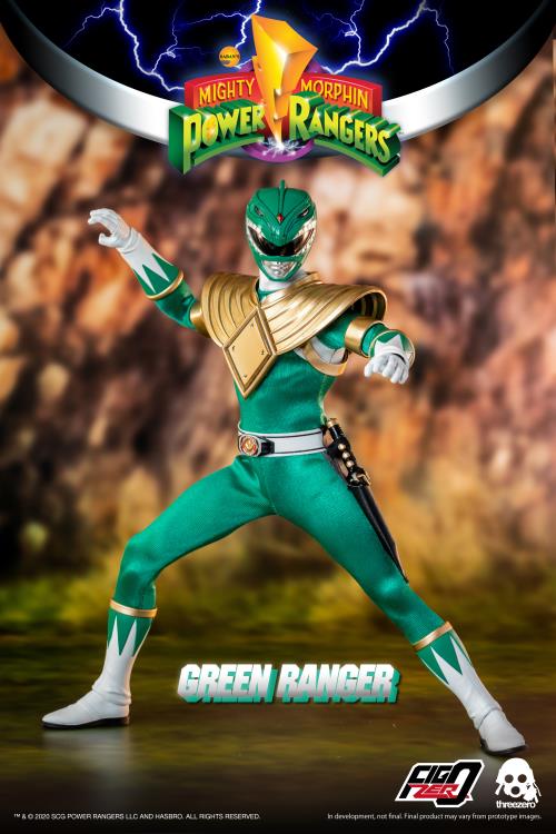 Mighty Morphin Power Rangers FigZero Green Ranger 1/6 Figure - Image 5