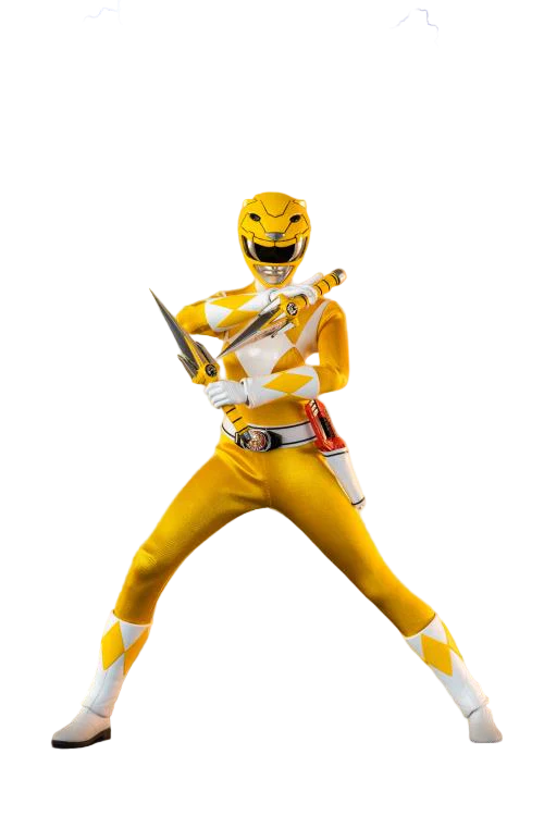 Mighty Morphin Power Rangers FigZero Yellow Ranger 1/6 Figure - Image 9
