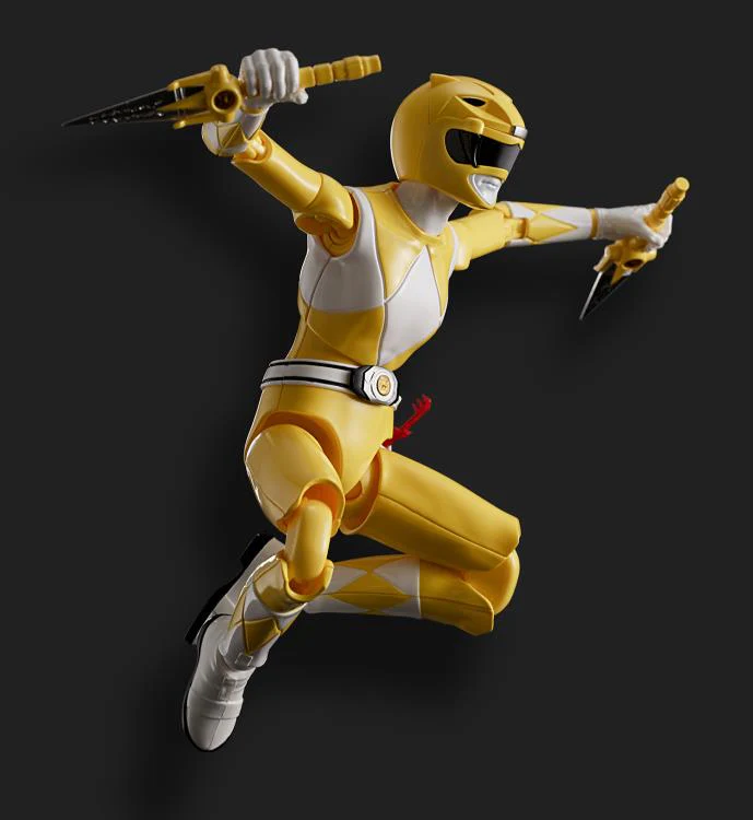 Mighty Morphin Power Rangers Furai 32 - Yellow Ranger Model Kit - Image 2