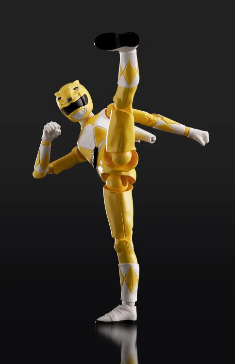 Mighty Morphin Power Rangers Furai 32 - Yellow Ranger Model Kit - Image 3