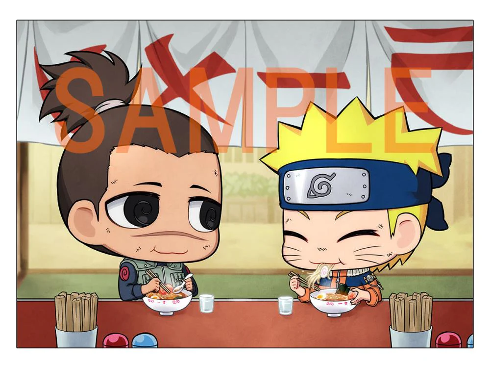 Naruto Chimi Mega Umino Iruka & Uzumaki Naruto - Image 4