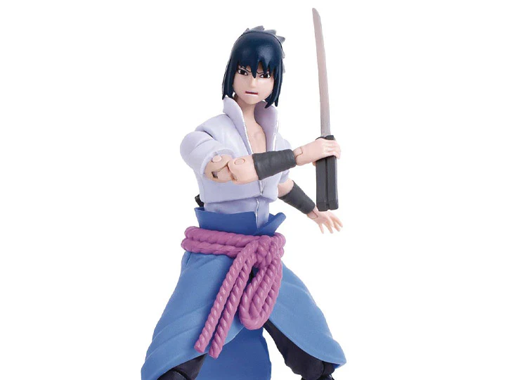 Naruto Shippuden: BST AXN Sasuke Uchiha Action Figure - Image 3