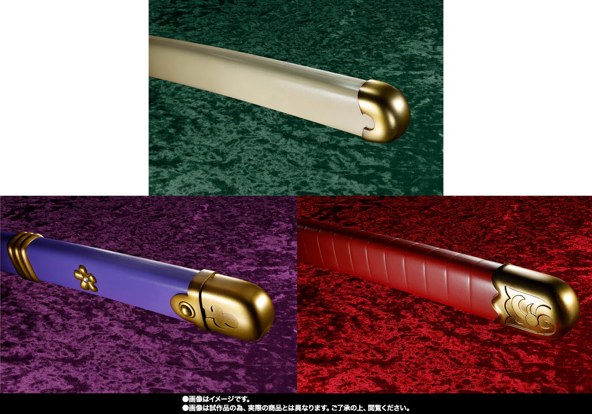 One Piece Proplica - Roronoa Zoro - LIMITED Three Sword Style Set P-Bandai - Image 6