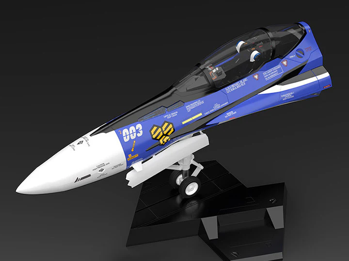 PLAMAX VF-25G (Michael Blanc) MF-61: Minimum Factory Macross Frontier Fighter Nose 1/20 Scale Model Kit - Image 2