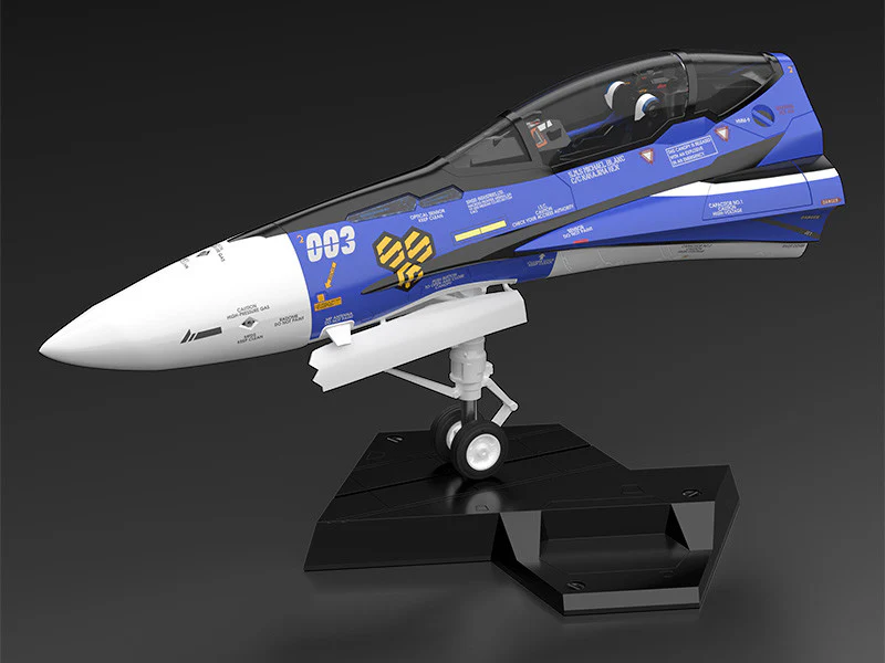 PLAMAX VF-25G (Michael Blanc) MF-61: Minimum Factory Macross Frontier Fighter Nose 1/20 Scale Model Kit - Image 6