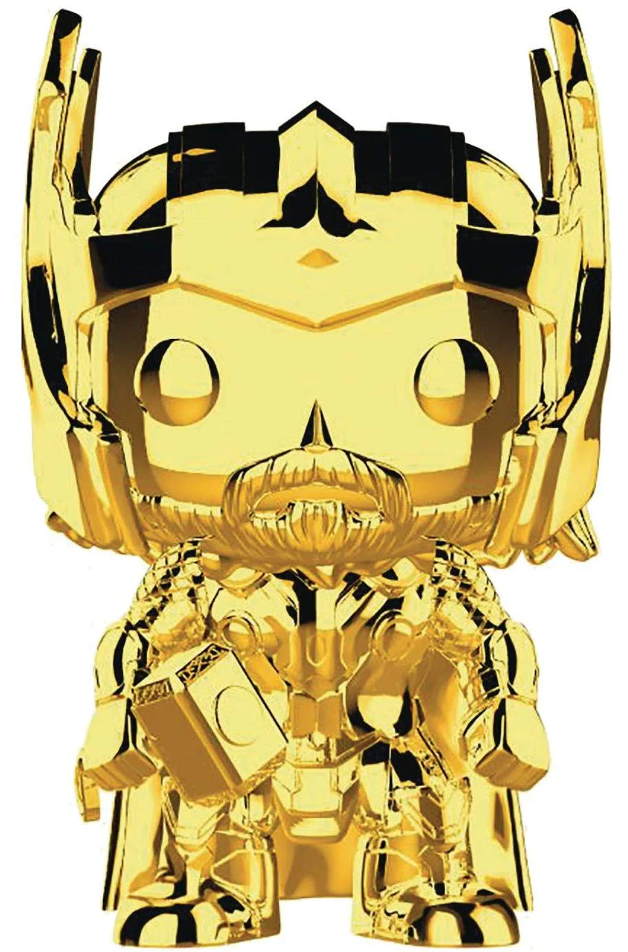 POP Marvel: MS 10 - Thor (Gold Chrome) - Image 2