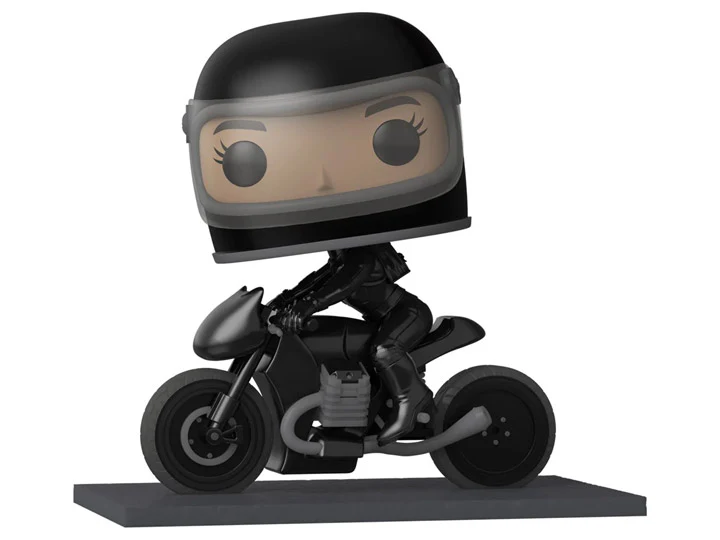 POP Rides 281 The Batman - Selina Kyle on Motorcycle Deluxe Figure - Image 2
