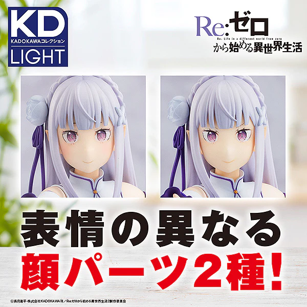 Re:Zero Starting Life in Another World KD Colle Light Emilia Figure - Image 7