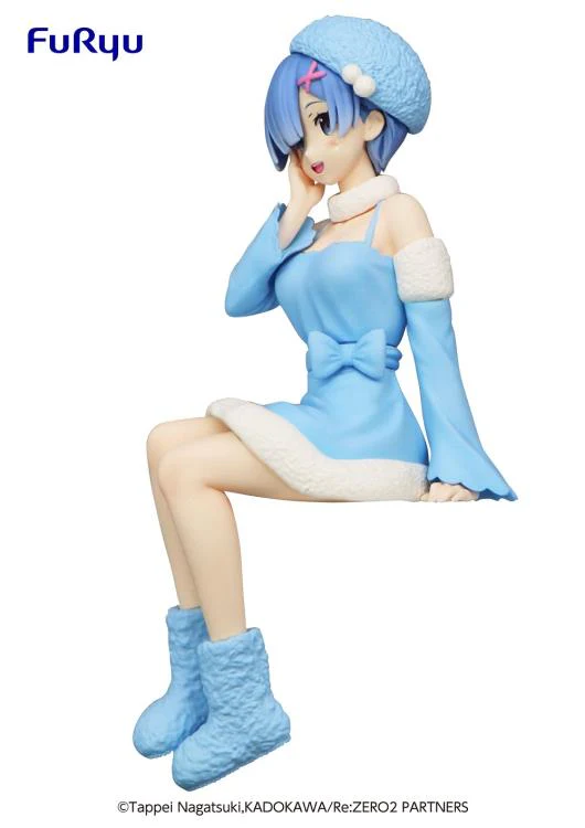 Re Zero Starting Life in Another World Rem (Snow Princess) Noodle Stopper Figure - Image 2
