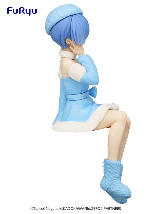 Re Zero Starting Life in Another World Rem (Snow Princess) Noodle Stopper Figure - Image 3