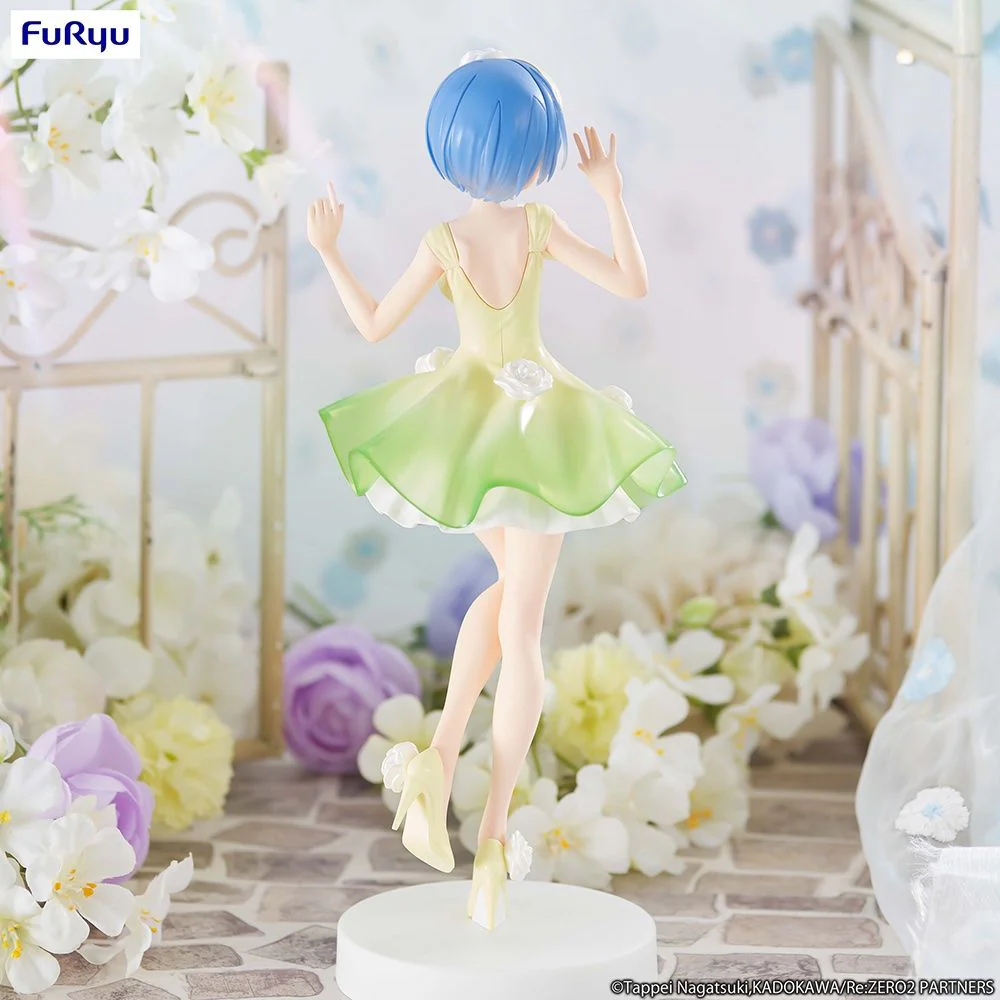 Re:Zero Starting Life in Another World Trio-Try-iT Rem (Flower Dress Ver.) Figure - Image 2