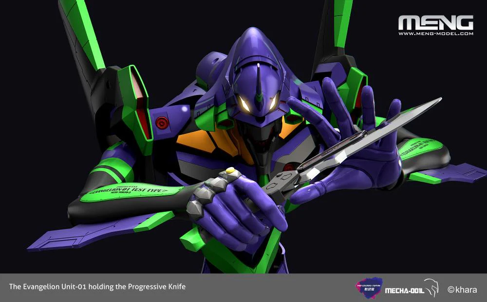 Rebuild of Evangelion: EVA Unit-01 Meng Model Kit - Image 11