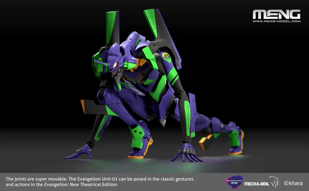 Rebuild of Evangelion: EVA Unit-01 Meng Model Kit - Image 3