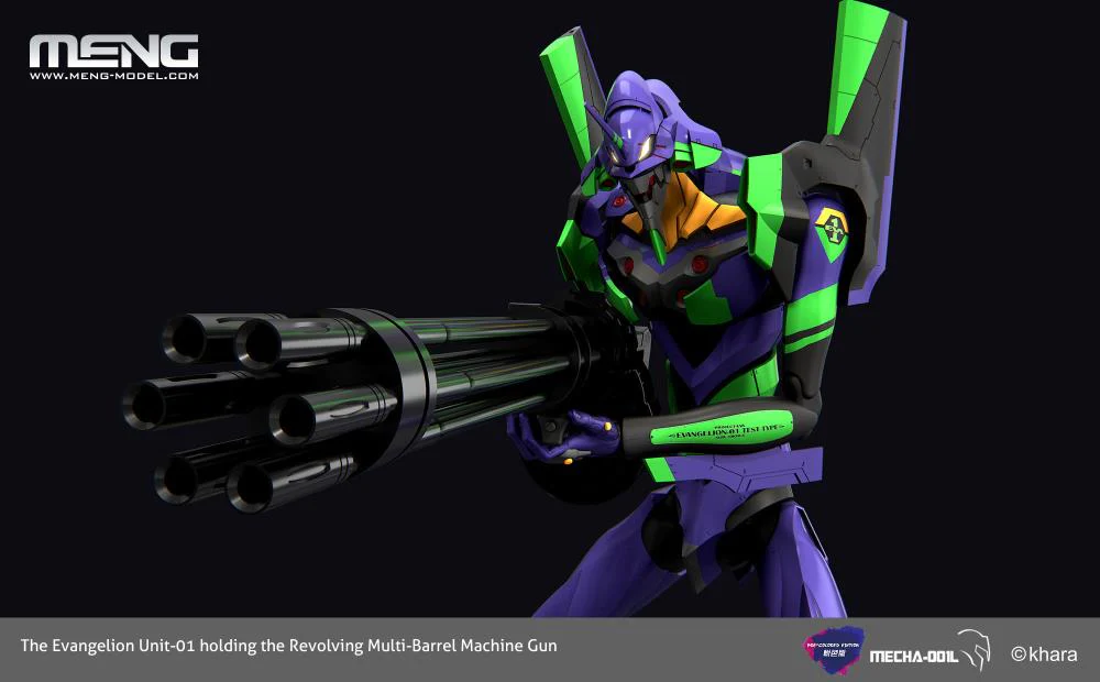 Rebuild of Evangelion: EVA Unit-01 Meng Model Kit - Image 6