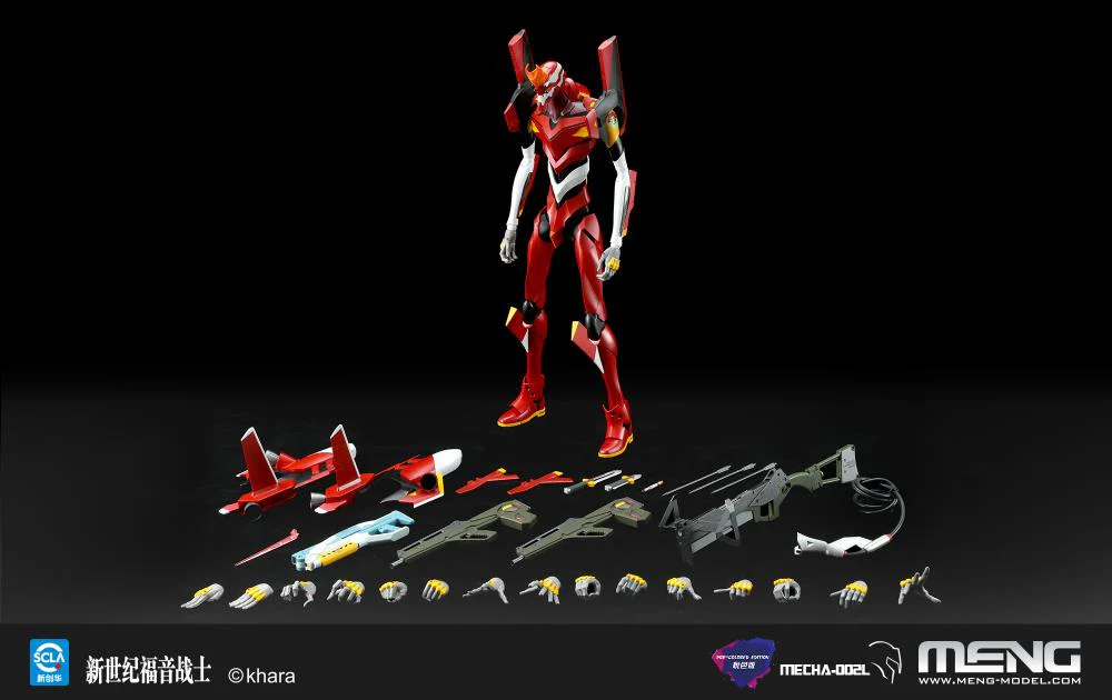 Rebuild of Evangelion: EVA Unit-02 Production Model Meng Model Kit - Image 14