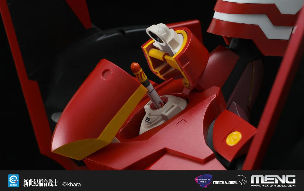 Rebuild of Evangelion: EVA Unit-02 Production Model Meng Model Kit - Image 6