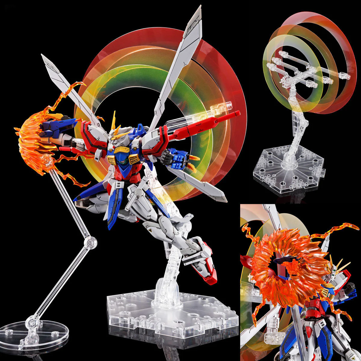 RG Expansion Effect Unit -  Expansion Set for God Gundam - P-Bandai - Image 9