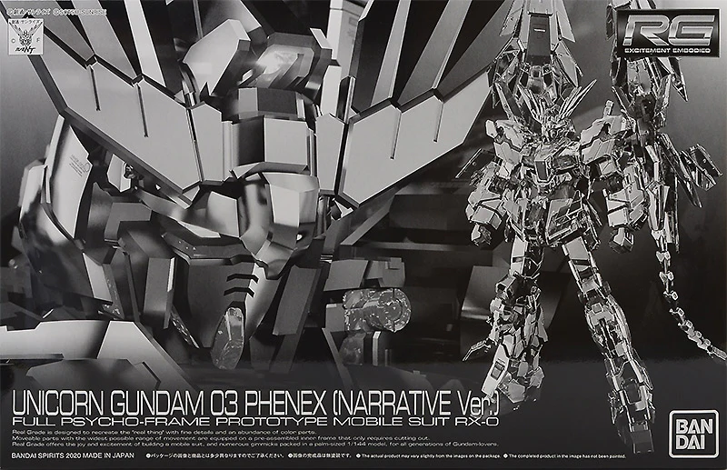 RG Unicorn Gundam 03 Phenex (Narrative Ver.) P-Bandai Exclusive - Image 2