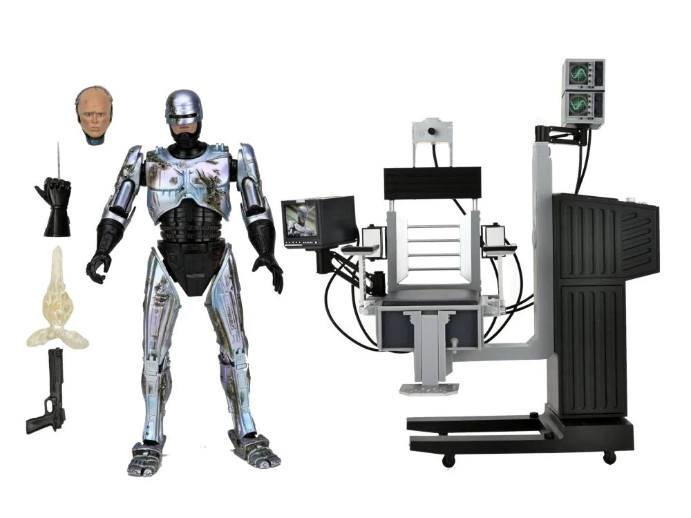RoboCop - Ultimate Battle Damaged RoboCop with Chair
